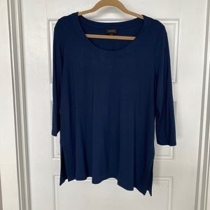 J.Jill Wearever blue tunic. Never worn.